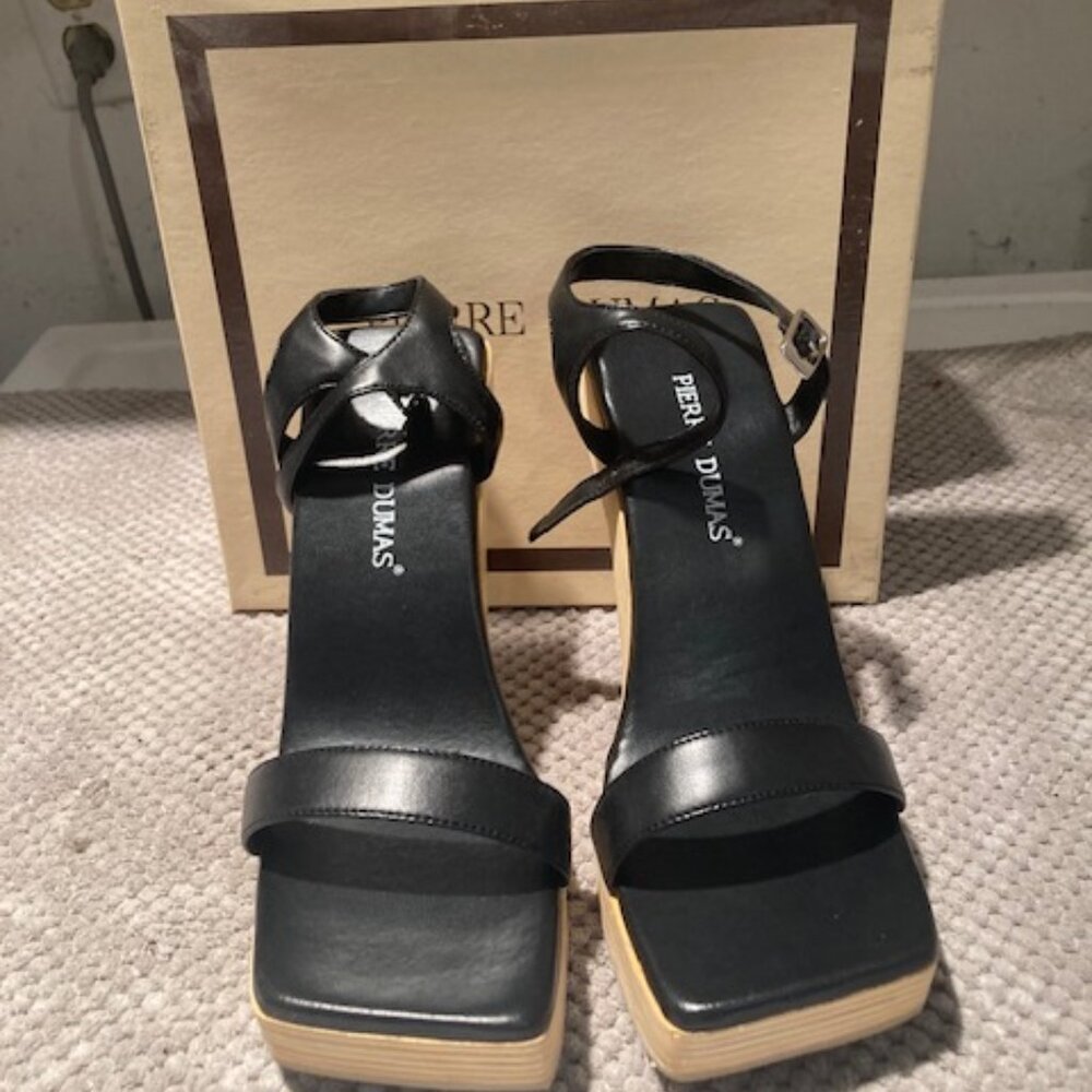 Pierre Dumas wedge sandal